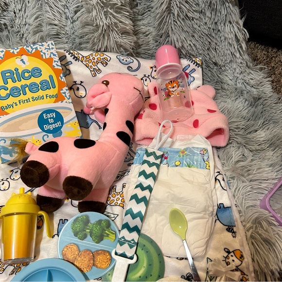 Reborn Baby Girl Doll Cloth Body 3/4 Silicone Vinyl Limbs & Accessories (NEW) - Picture 13 of 15